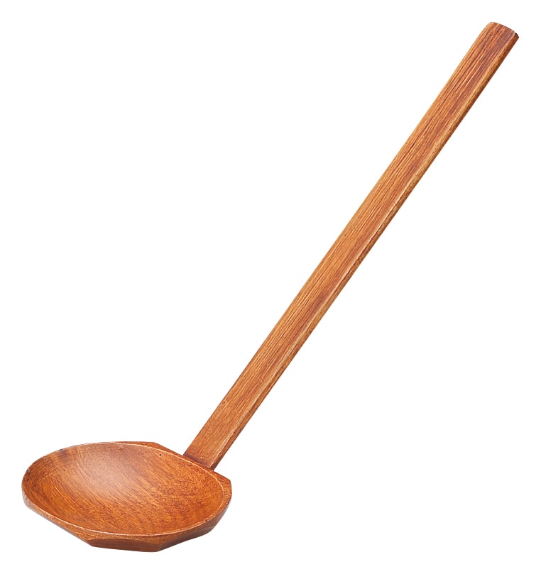 山万 木製　杓子1人用　小 1個（ご注文単位1個）【直送品】