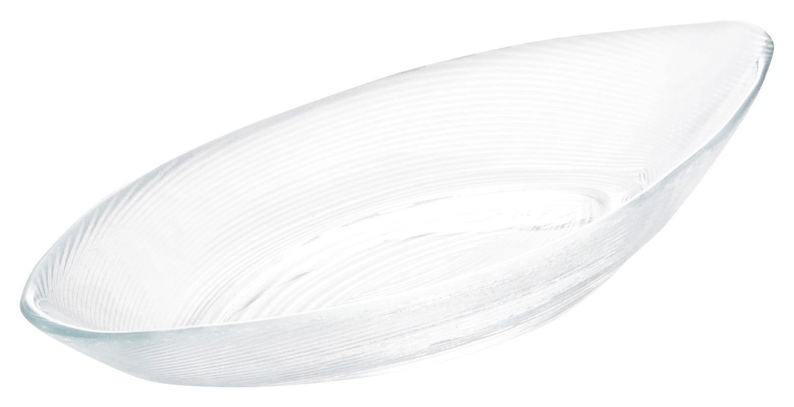 山万 千筋　24cmカヌーボウル 1個（ご注文単位1個）【直送品】