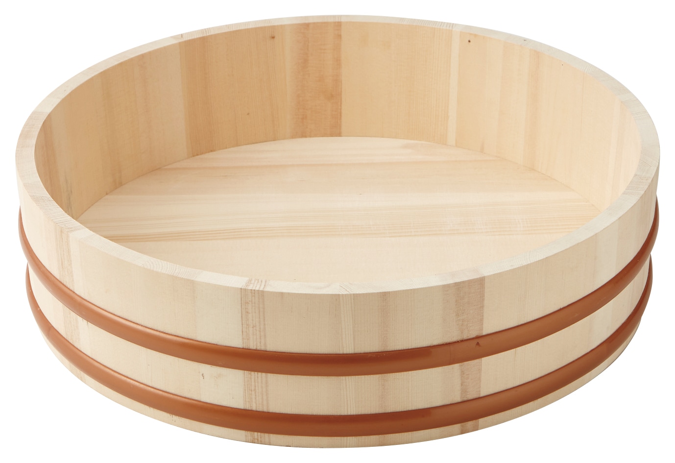 山万 木製　桶　38cm 1個（ご注文単位1個）【直送品】