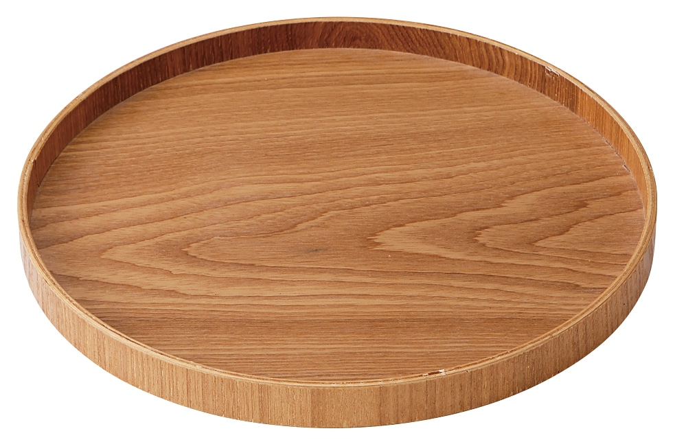 山万 ラウンドトレー　27cm　NR 1個（ご注文単位1個）【直送品】