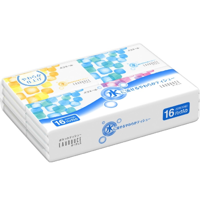 大王製紙 エリエールオーデュスポケット16P 1個(ご注文単位1個)【直送品】