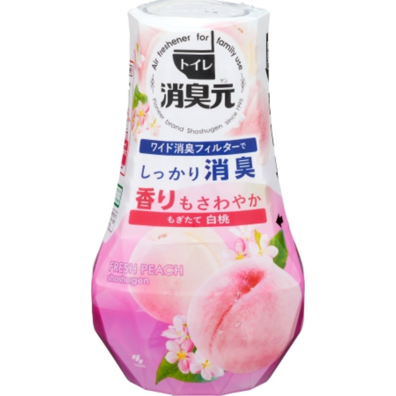 小林製薬　トイレの消臭元もぎたて白桃400ML 1個（ご注文単位1個）【直送品】