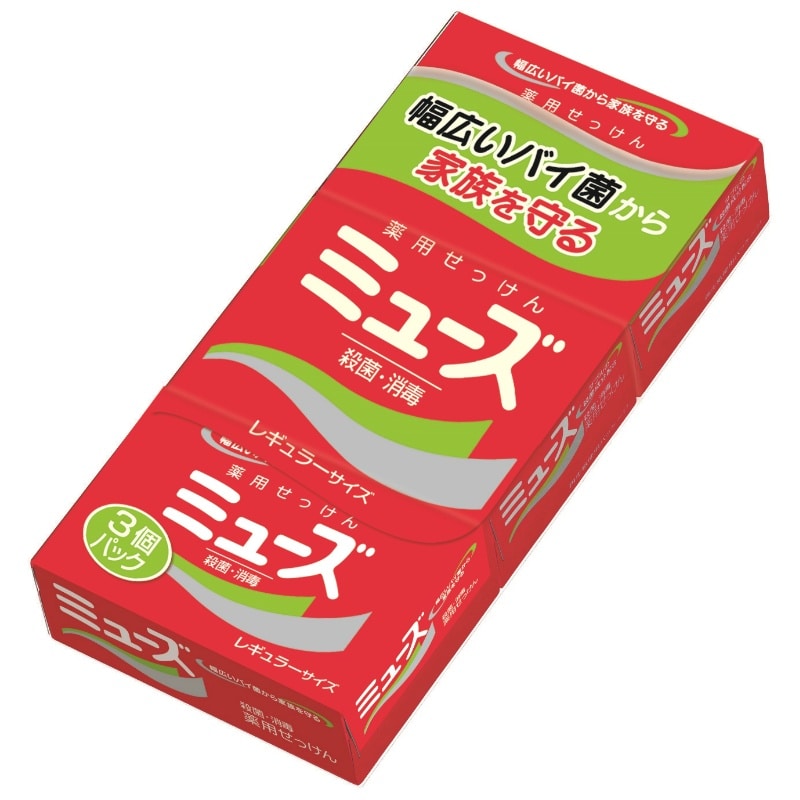 レキットベンキーザー・ジャパン　ミューズ石鹸レギュラー95G＊3P 1個（ご注文単位1個）【直送品】