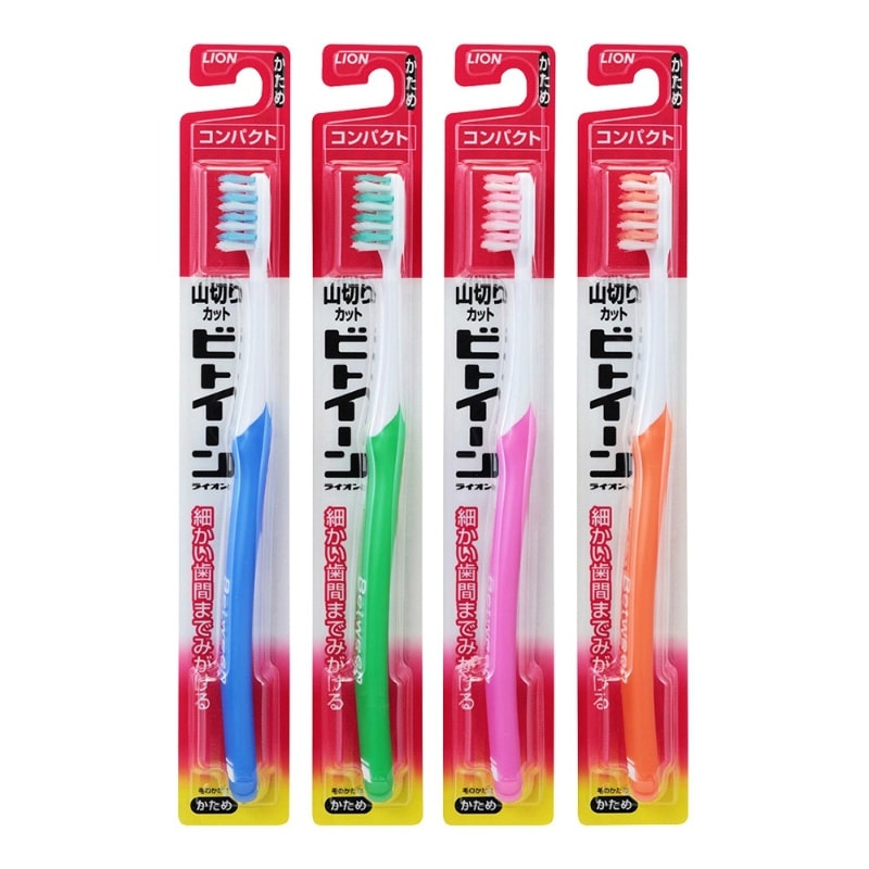 ライオン ビトイーン ハブラシ コンパクト かため 1個(ご注文単位1個)【直送品】