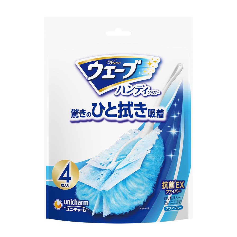 ユニ・チャーム ウェーブ共通取り替えシート4枚入 1個(ご注文単位1個)【直送品】