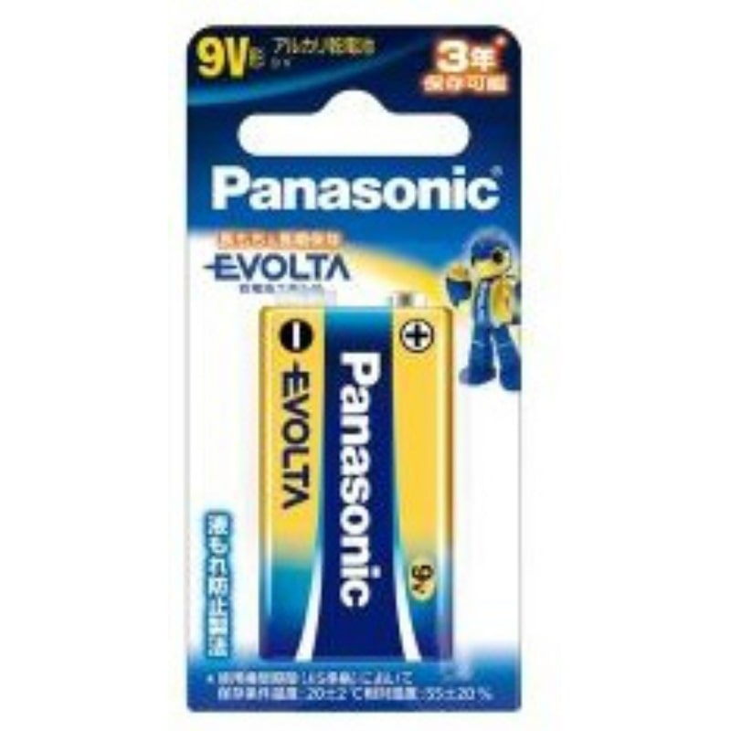>パナソニック エボルタ乾電池9V形 1個ブリスターパック 6LR61EJ/1B 1個(ご注文単位1個)【直送品】