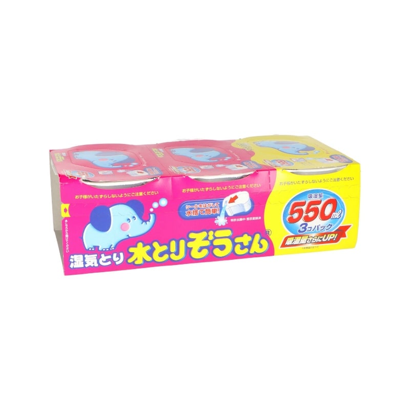 オカモト 水とりぞうさん550ML 3個入 1パック(ご注文単位1パック)【直送品】