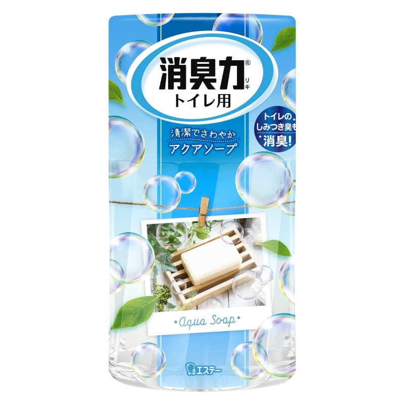 エステー　トイレの消臭力　アクアソープ400ML 1個（ご注文単位1個）【直送品】