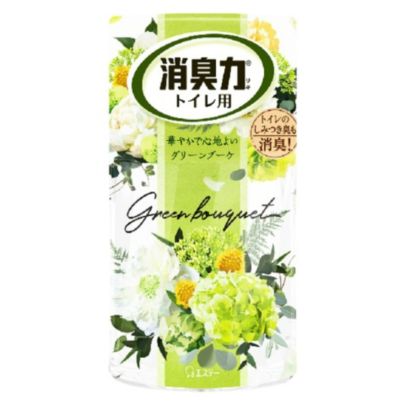 エステー　トイレの消臭力 消臭芳香剤 消臭剤 トイレ 置き型 グリーンブーケ 400ML 1個（ご注文単位1個）【直送品】