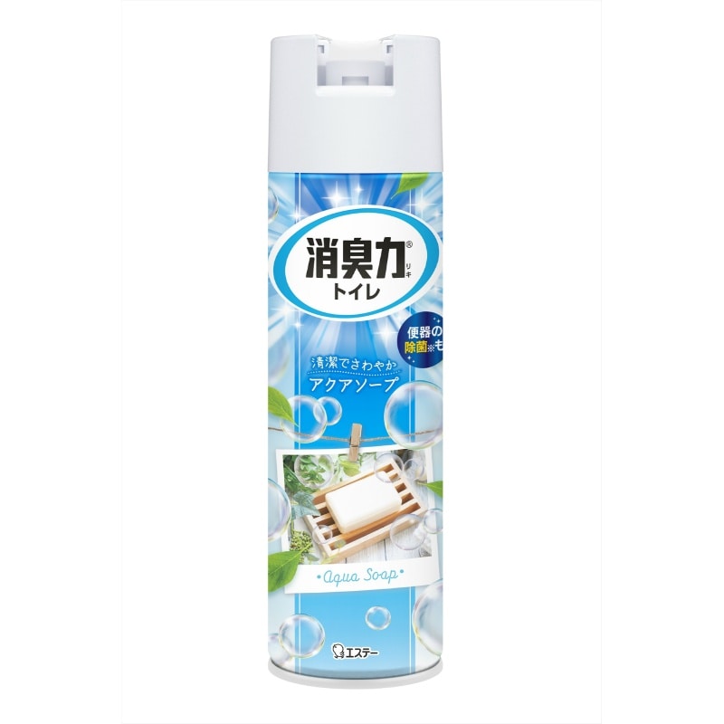 エステー　トイレの消臭力スプレー　アクアソープ　365ML 1個（ご注文単位1個）【直送品】