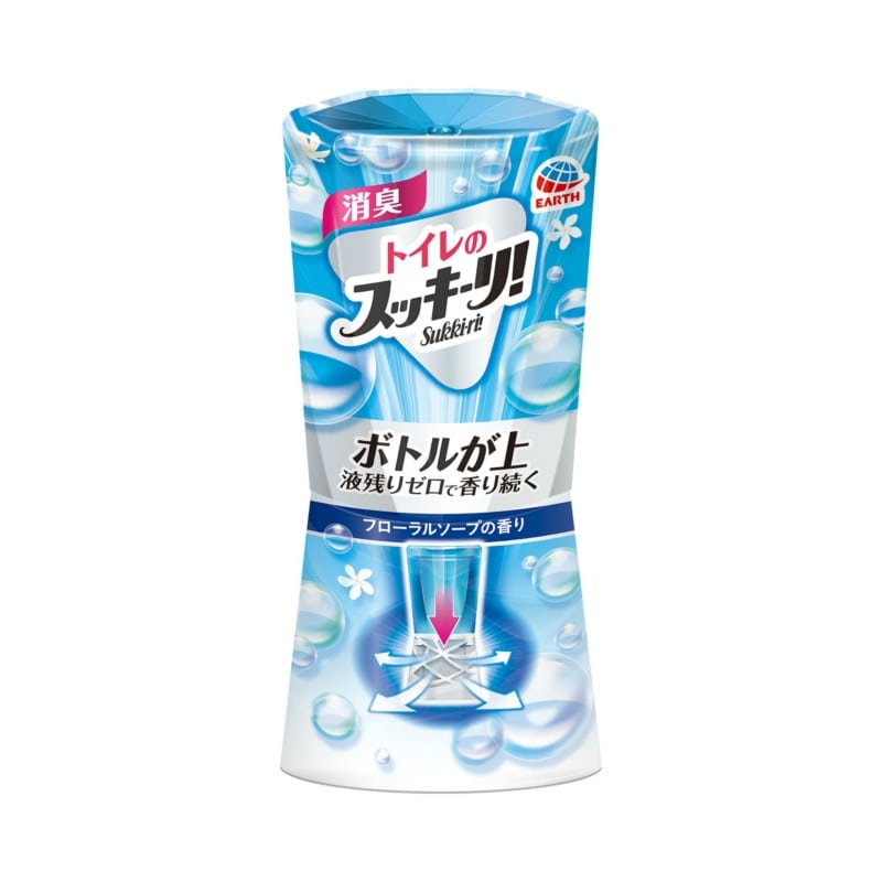 アース製薬　トイレのスッキーリ！フローラルソープ400ML 1個（ご注文単位1個）【直送品】