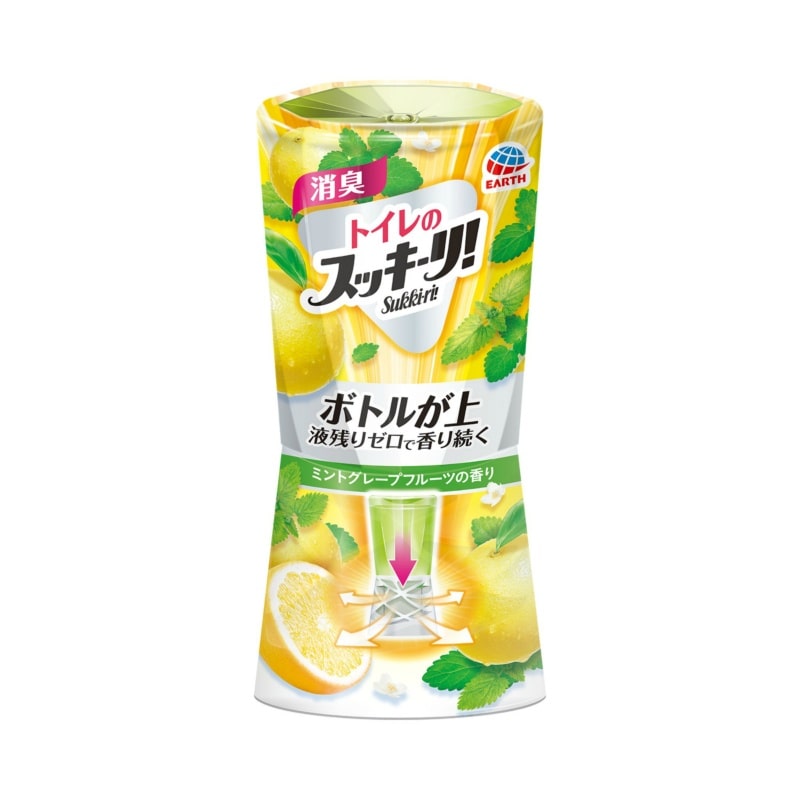 アース製薬　トイレのスッキーリ！さわやかなグレープフルーツ 400ML 1個（ご注文単位1個）【直送品】