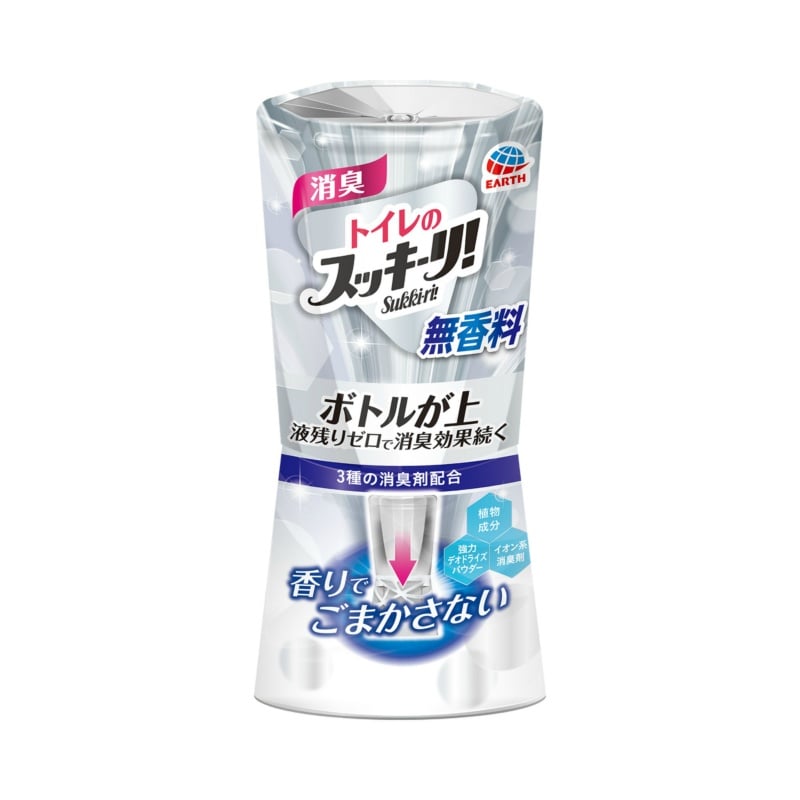 アース製薬 トイレのスッキーリ!無香料400ML 1個(ご注文単位1個)【直送品】