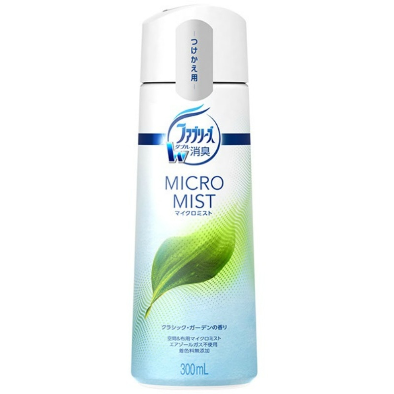 P&Gジャパン合同会社 ファブリーズマイクロミスト クラシック・ガーデンの香り つけかえ300ML 1個(ご注文単位1個)【直送品】