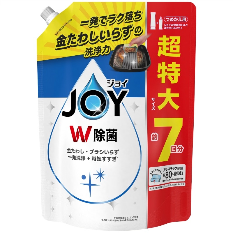 P＆Gジャパン合同会社　除菌ジョイコンパクト超特大910ML 1個（ご注文単位1個）【直送品】