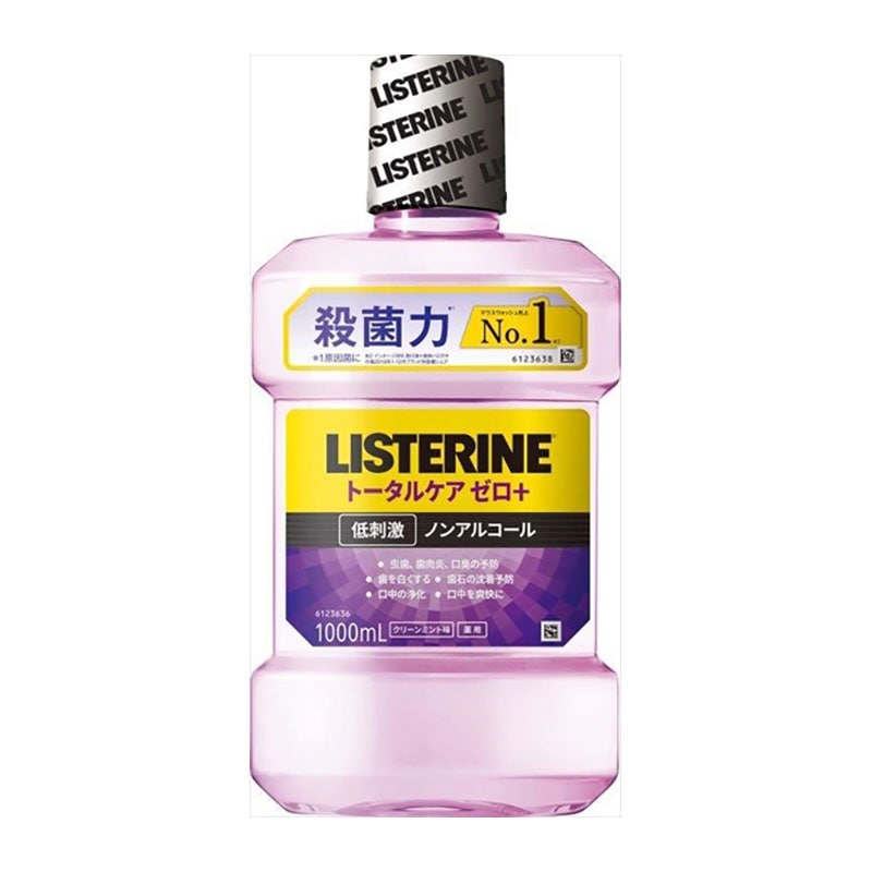 JNTLコンシューマーヘルス 薬用リステリン トータルケアゼロプラス 1000ML 1個(ご注文単位1個)【直送品】
