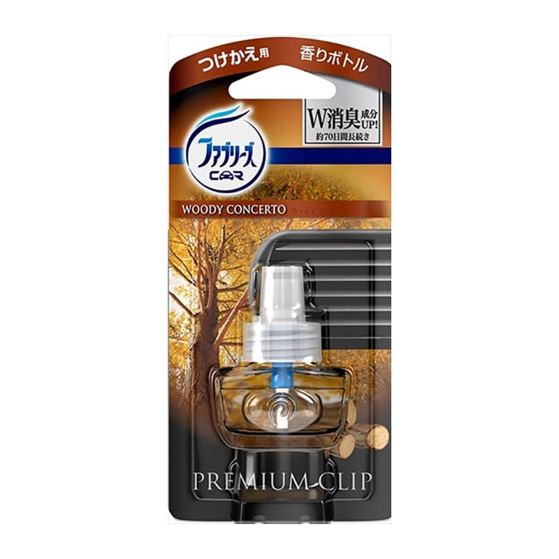 P&Gジャパン ファブリーズプレミアムクリップ ウッディコンチェルト つけかえ用 1個(ご注文単位1個)【直送品】
