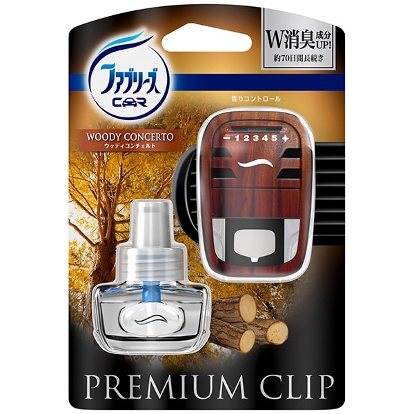 P&Gジャパン ファブリーズプレミアムクリップ ウッディコンチェルト 本体 1個(ご注文単位1個)【直送品】