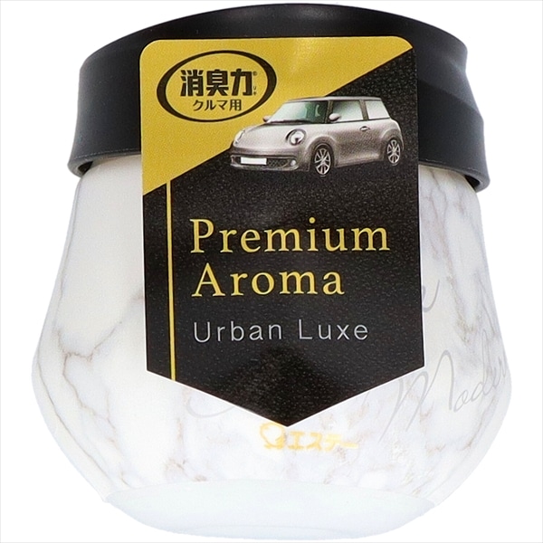 エステー クルマの消臭力 プレミアムアロマゲル アーバンリュクス 90G 1個(ご注文単位1個)【直送品】