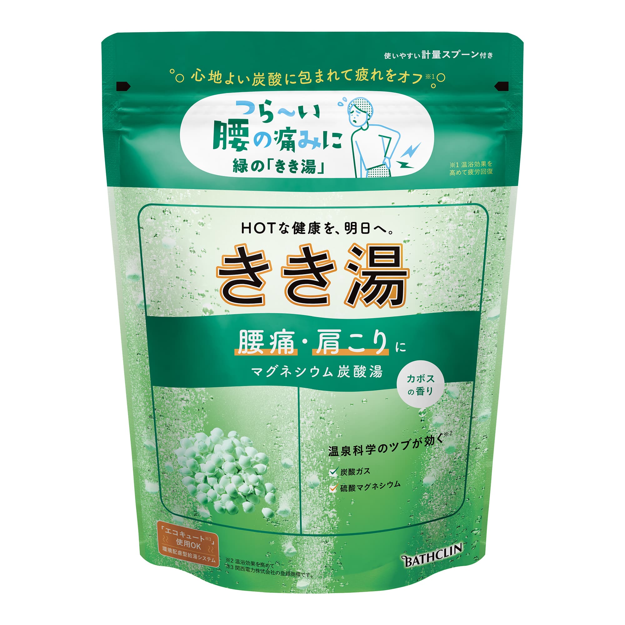 バスクリン　きき湯　マグネシウム炭酸湯　360G 1個（ご注文単位1個）【直送品】