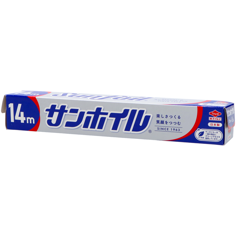 東洋アルミエコープロダクツ サンホイル 14M 1個(ご注文単位1個)【直送品】