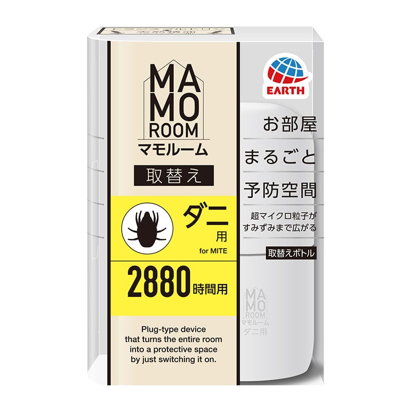 アース製薬 マモルーム ダニ用 2880時間用 取替え 45ml 1個(ご注文単位1個)【直送品】