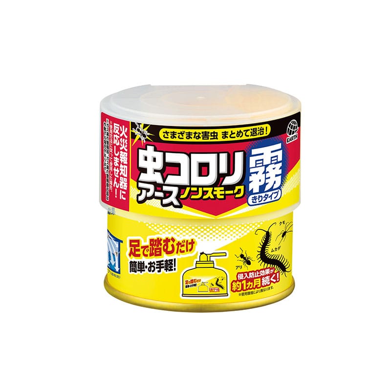 アース製薬 虫コロリ ノンスモーク霧タイプ 9~12畳用 100ml 1個（ご注文単位1個）【直送品】