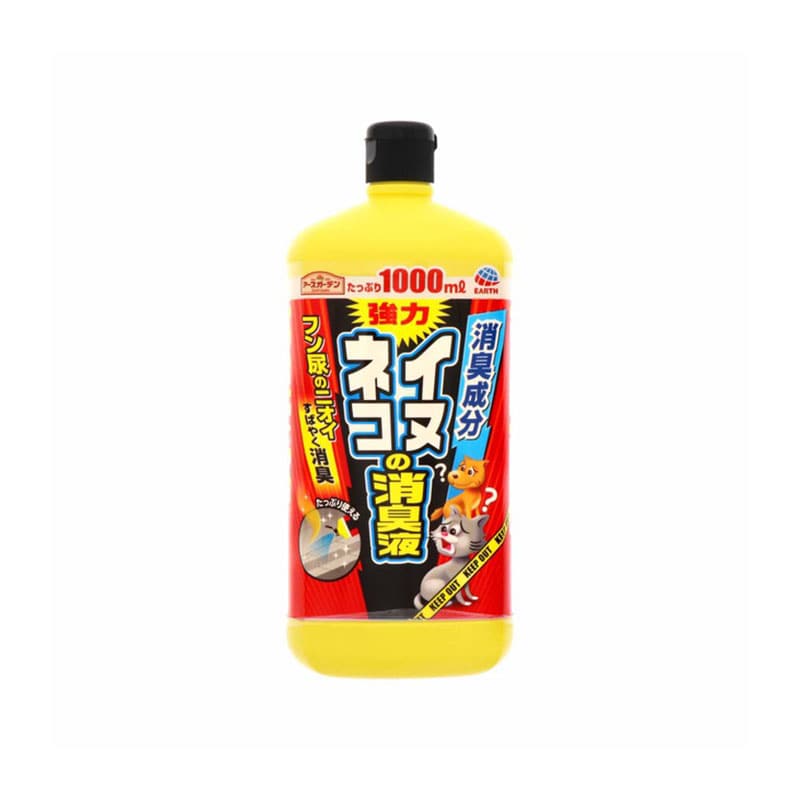 アース製薬 イヌ・ネコの消臭液 1000ml 1個（ご注文単位1個）【直送品】