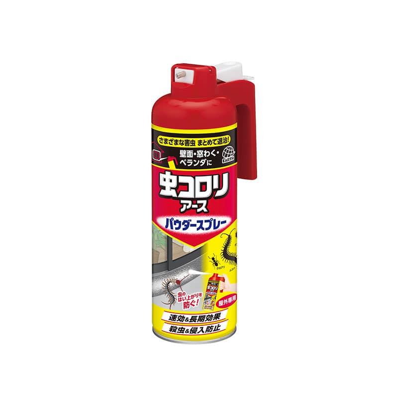 アース製薬 虫コロリアース パウダースプレー 450ml 1個（ご注文単位1個）【直送品】