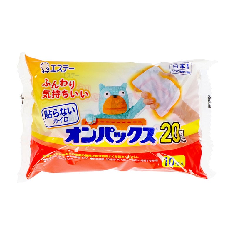 エステー 貼らないオンパックス 10個/袋(ご注文単位1袋)【直送品】