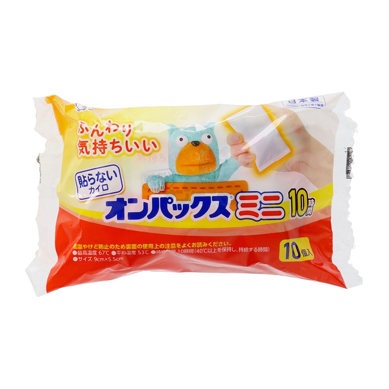 エステー 貼らないオンパックスミニ 10個/袋(ご注文単位1袋)【直送品】