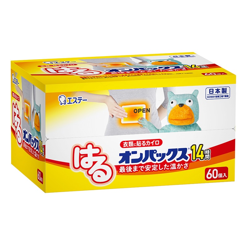 エステー はるオンパックス 60個/袋(ご注文単位1袋)【直送品】