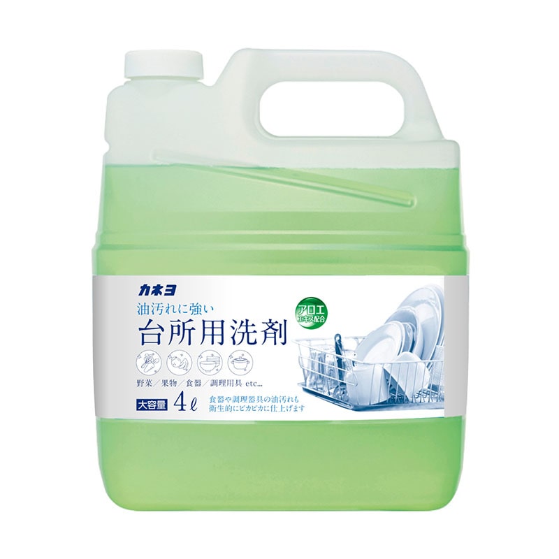 カネヨ石鹸 台所用洗剤 4L 1個（ご注文単位1個）【直送品】