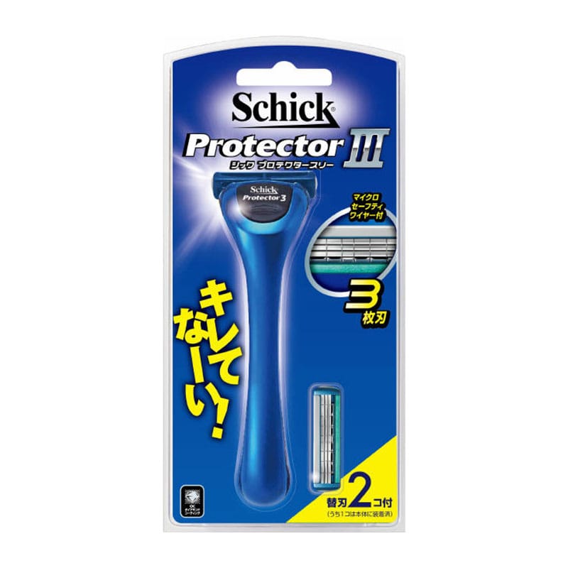 シック・ジャパン シックプロテクタースリーホルダー(替刃2個付) PRI-910 1個（ご注文単位1個）【直送品】