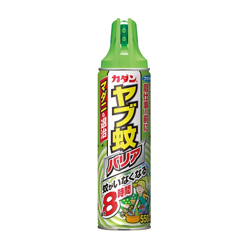 フマキラー カダンヤブ蚊バリア 550ml 1個（ご注文単位1個）【直送品】