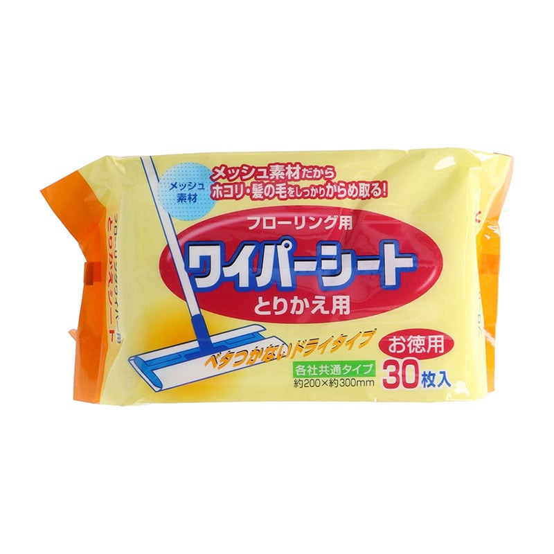 ペーパーテック フローリング用ワイパーシート ドライタイプ 30枚/個(ご注文単位1個)【直送品】