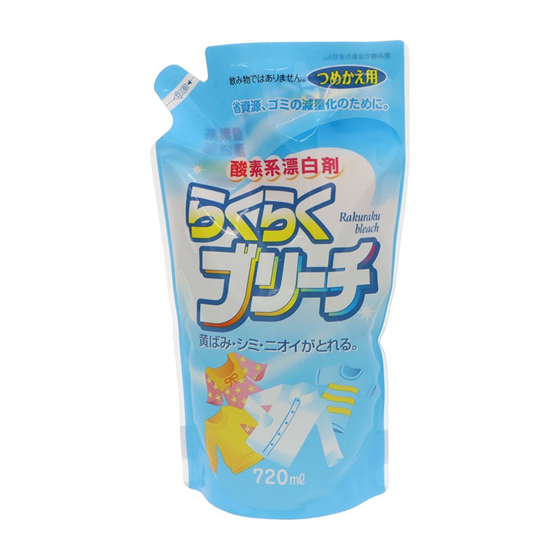 ロケット石鹸 詰替用 らくらくブリーチ 720ml 1個(ご注文単位1個)【直送品】