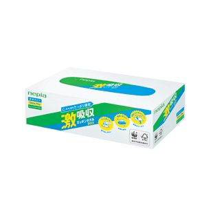 王子ネピア ネピア激吸収キッチンタオル ボックス 150枚/個（ご注文単位1個）【直送品】