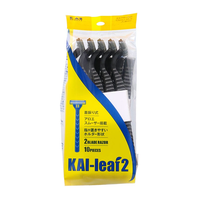 貝印 GA0122 KAI leaf2 10本/個(ご注文単位1個)【直送品】