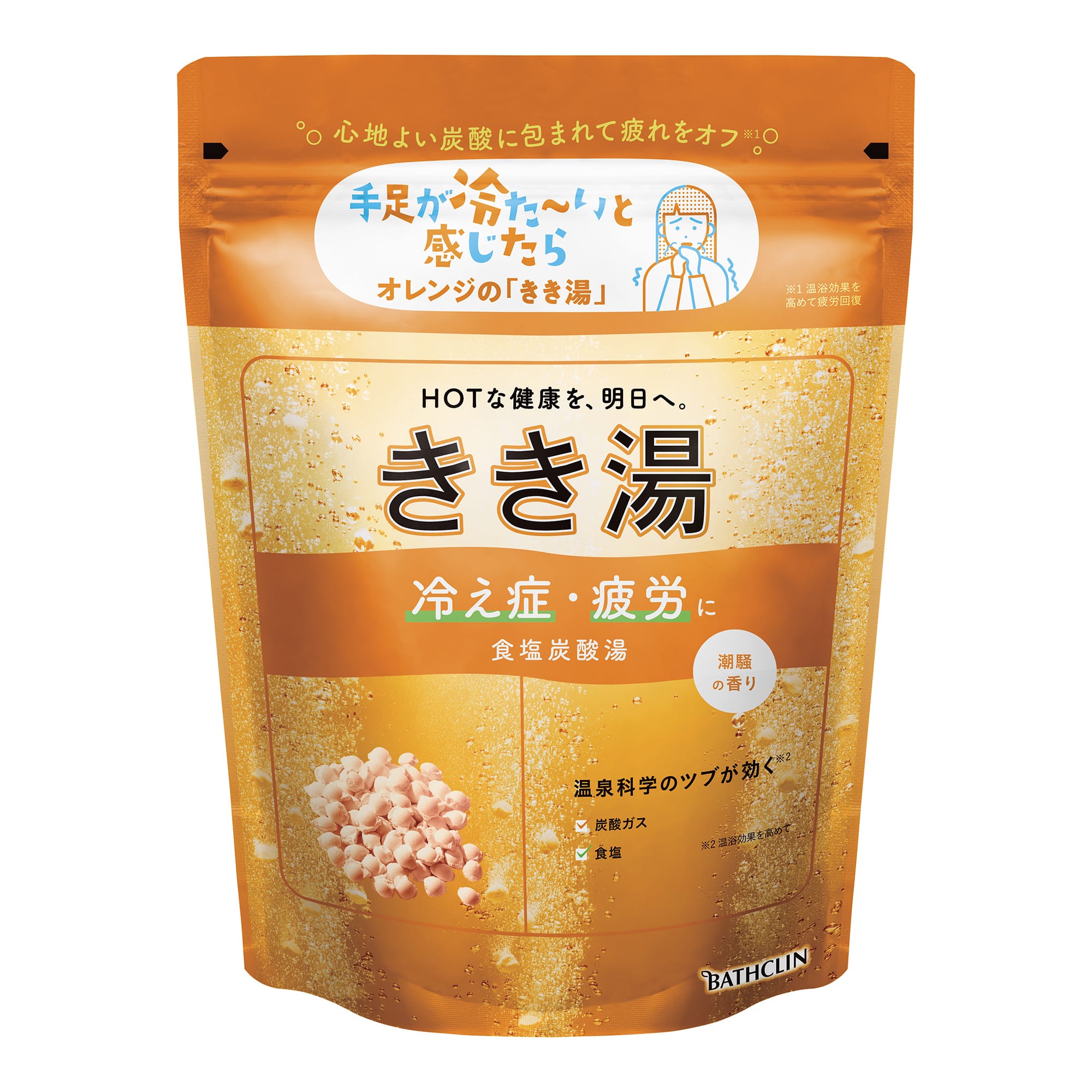 バスクリン きき湯 食塩炭酸湯 360g 1個（ご注文単位1個）【直送品】