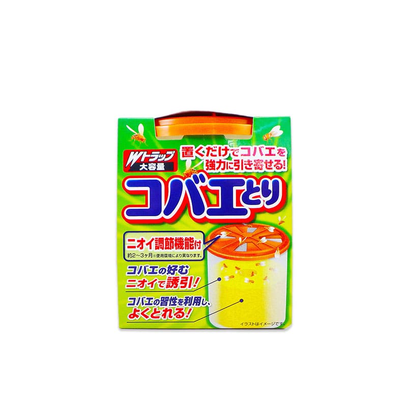 リベロ Wトラップ コバエとり 長時間用 1個（ご注文単位1個）【直送品】