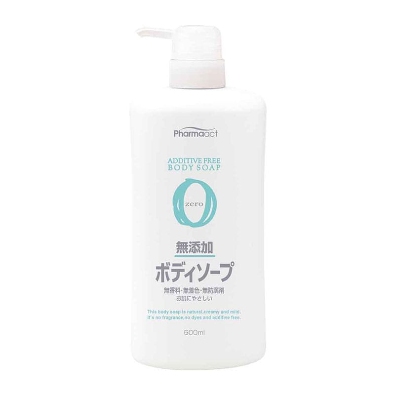 熊野油脂 ファーマアクト 無添加ボディソープ 600ml 1個（ご注文単位1個）【直送品】