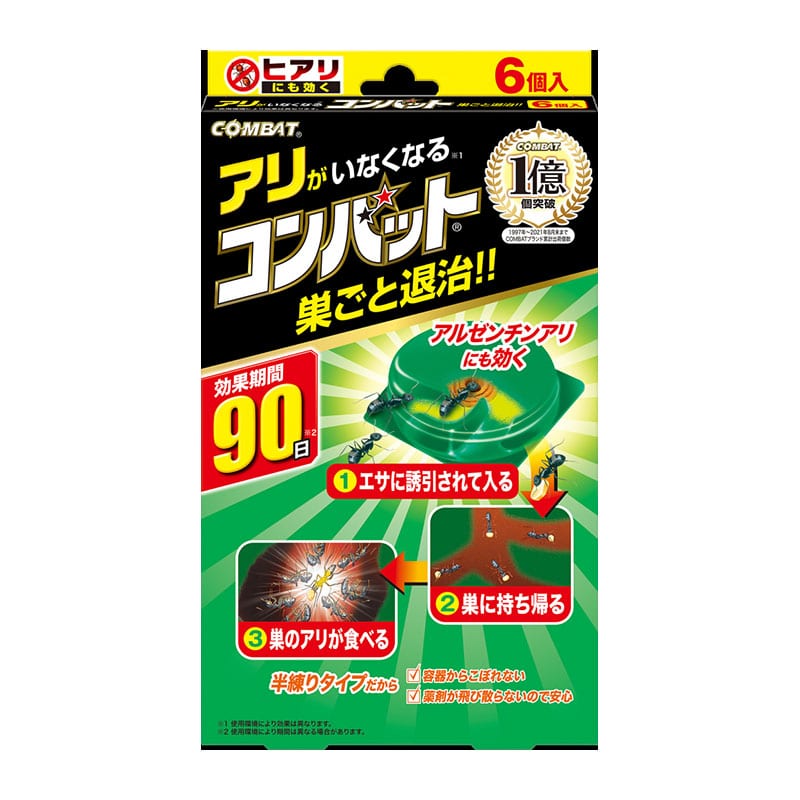 大日本除虫菊 アリ用コンバット 6個/袋（ご注文単位1袋）【直送品】