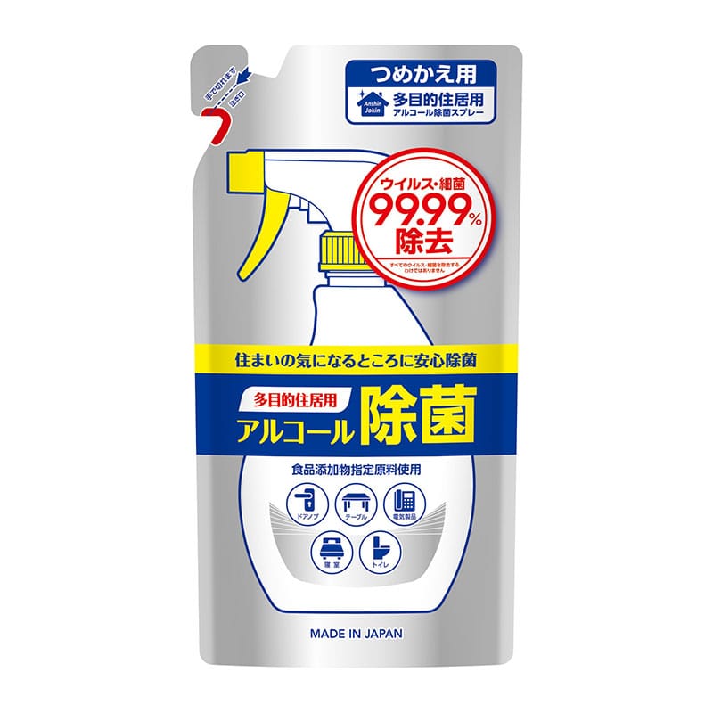 第一石鹸西日本 第一石鹸多目的住居用アルコール除菌スプレー 詰替用360ml 1個（ご注文単位1個）【直送品】