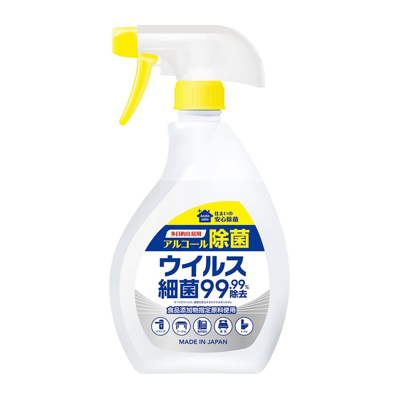 第一石鹸西日本 第一石鹸多目的住居用アルコール除菌スプレー 本体400ml 1個（ご注文単位1個）【直送品】