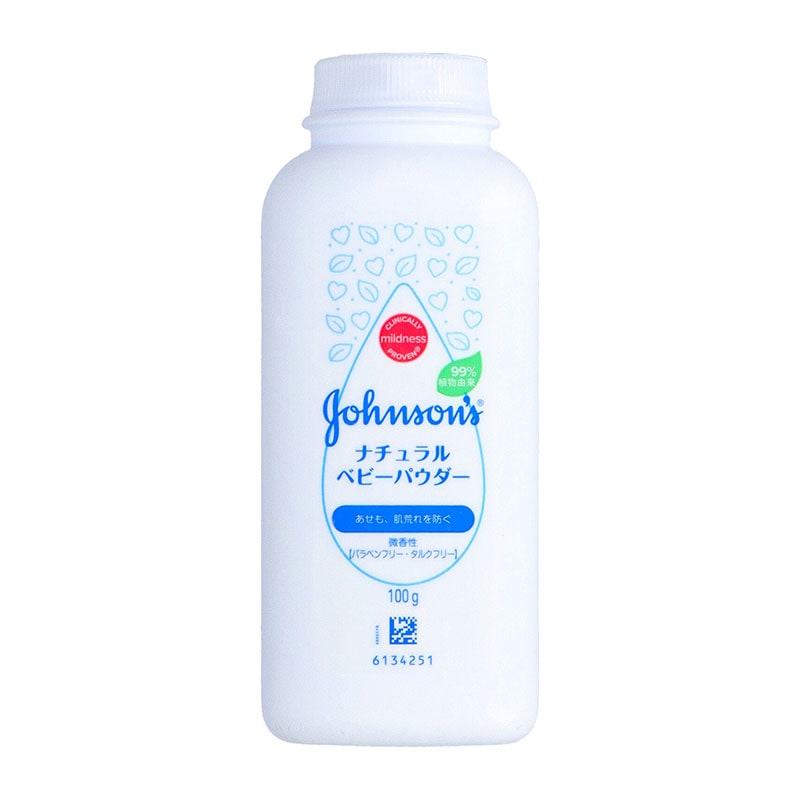 中央物産 ジョンソンナチュラルベビーパウダー 100g 1個（ご注文単位1個）【直送品】