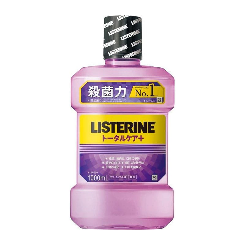 中央物産 薬用リステリントータルケアプラス 1000ミリ/個（ご注文単位1個）【直送品】