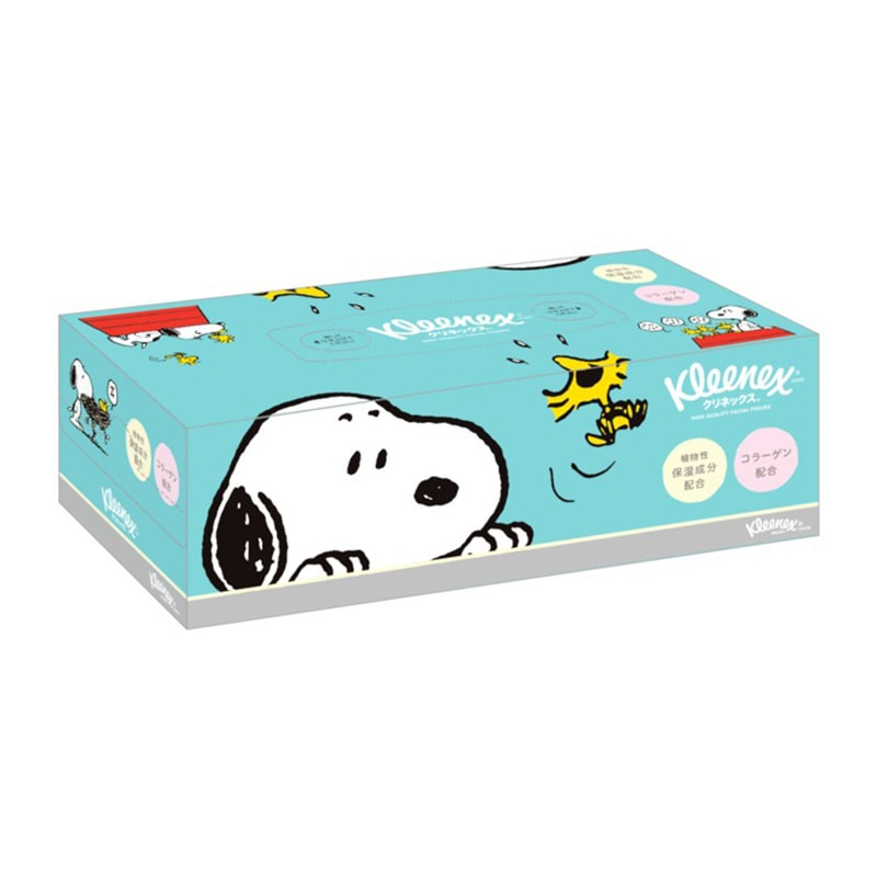 日本製紙クレシア クリネックス ローションティシュー スヌーピー180組 1個（ご注文単位1個）【直送品】