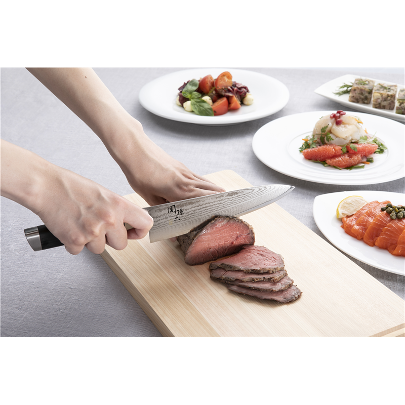 貝印 AE5204 関孫六 ダマスカス 牛刀 180mm 1個(ご注文単位5個)【直送品】