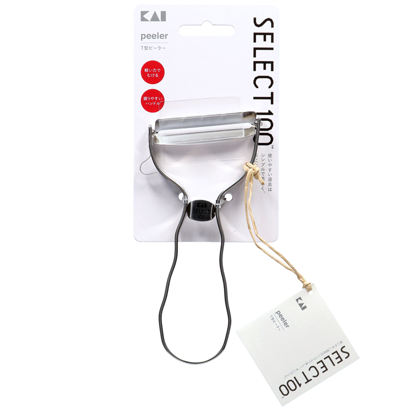 貝印 DH3000 セレクト100 T型ピーラー 1個（ご注文単位10個）【直送品】